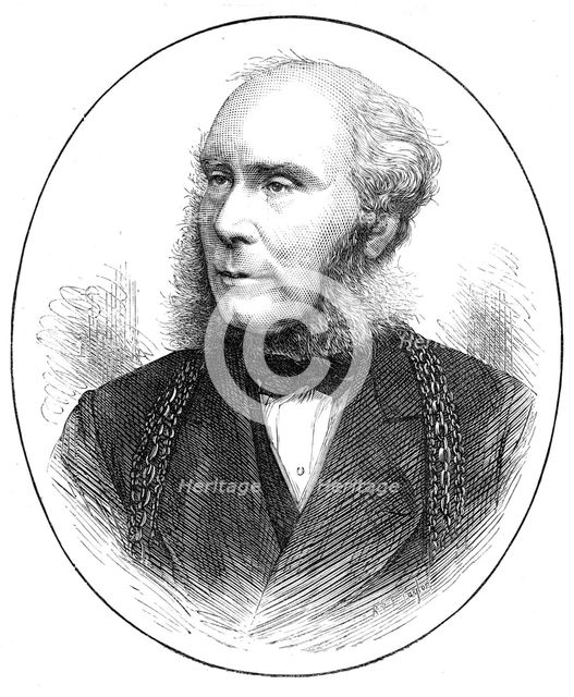 John Barran, Esq., Mayor of Leeds, 1872. Creator: Unknown.