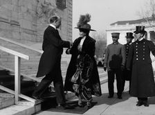 John Barrett & Lady Eustace Percy, between c1910 and c1915. Creator: Bain News Service