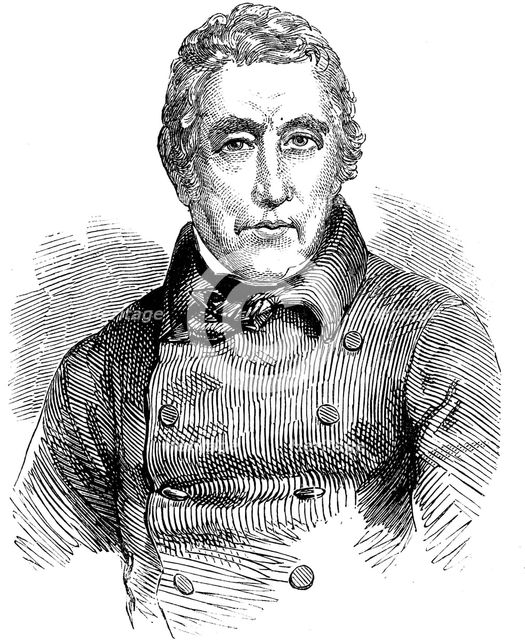 John Barrow (1764-1848), English traveller and naval administrator. Artist: Unknown