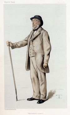 John Bennet Lawes, British agriculturalist, 1882. Creator: Unknown