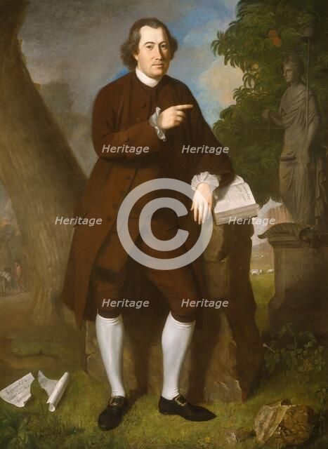 John Beale Bordley, 1770. Creator: Charles Willson Peale.