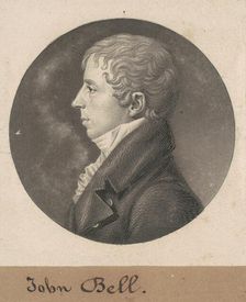John Bell, 1808. Creator: Charles Balthazar Julien Févret de Saint-Mémin