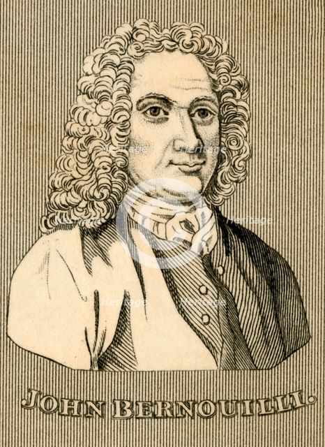 'John Bernouilli', (1667-1748), 1830. Creator: Unknown.