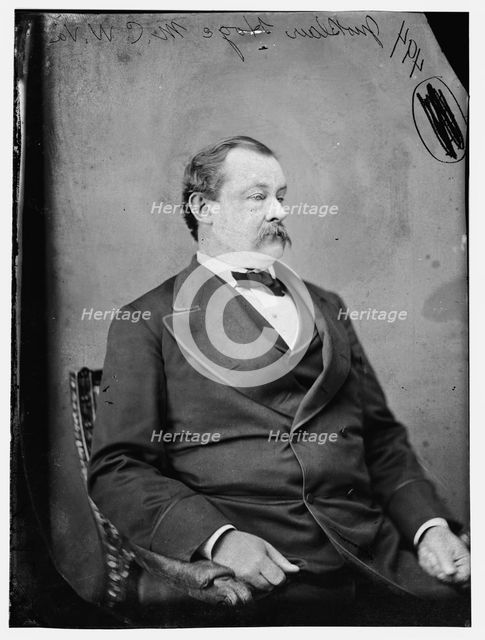 John Blair Hoge of West Virginia, between 1870 and 1880. Creator: Unknown.