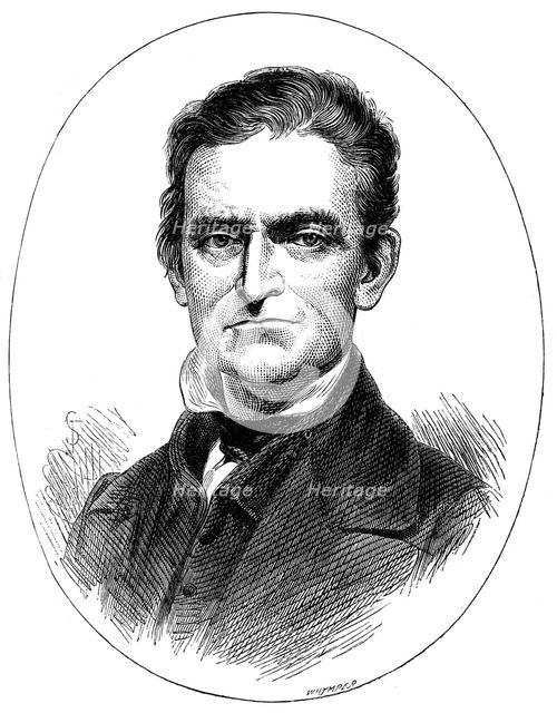 John Brown, American abolitionist, (c1880). Artist: Unknown
