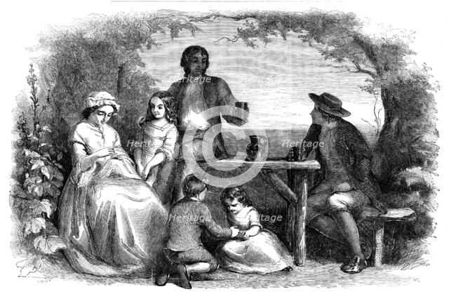 "John Brown: or, A Plain Man's Philosophy" - drawn by J. Absolon, 1854. Creator: Unknown.