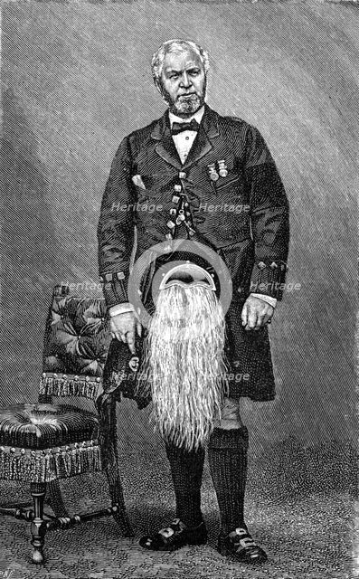 John Brown, Queen Victoria's personal attendant, 1900.Artist: GW Wilson and Company