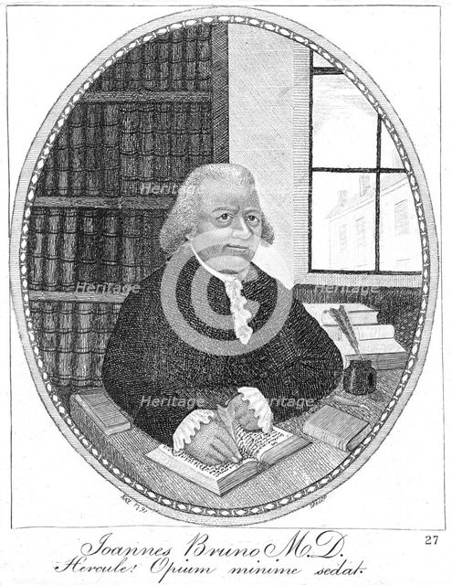 John Brown, Scottish physician, 1791. Creator: John Kay.
