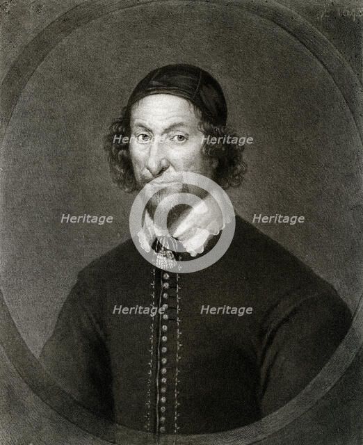 John Bradshaw, Judge, 17th century (1899).Artist: Robert Walker
