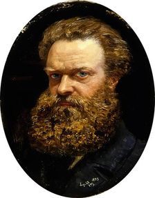 John Brett, Self Portrait, 1883. Creator: John Brett