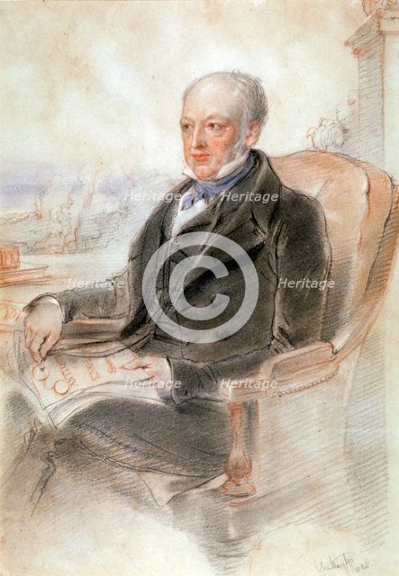 'John Britten', 1848. Artist: John Hayter