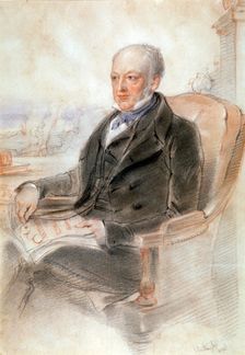 John Britten 1848. Artist: John Hayter