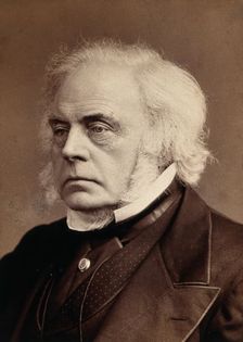 John Bright. Creator: Elliott & Fry