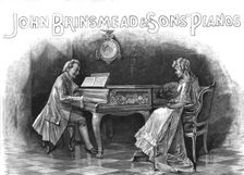 'John Brinsmead and Sons Pianos 1890. Creator: Unknown