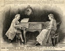 John Brinsmead & Sons Pianos, 19th century