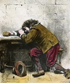 John Bunyan dreaming, 17th century (late 19th or early 20th century)
