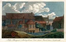 John Bunyan's meeting house, Zoar-street, Gravel-Lane, Southwark, London 1814