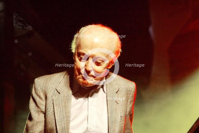 John Bunch, Brecon Jazz Festival, Powys, Wales.  Artist: Brian O'Connor