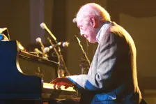 John Bunch, Brecon Jazz Festival, Powys, Wales. Artist: Brian O'Connor