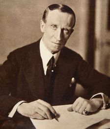 John Buchan, 1st Baron Tweedsmuir, Scottish novelist, 1927. Creator: Unknown
