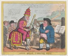 John Bull's Turnpike Gate, May 15, 1805., May 15, 1805. Creator: Thomas Rowlandson