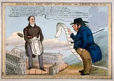 John Bull & the arch-itect wot builds the arches - &c - &c - &c - &c 1829. Creator: William Heath