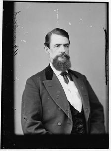 John Bullock Clark of Missouri, between 1870 and 1880. Creator: Unknown