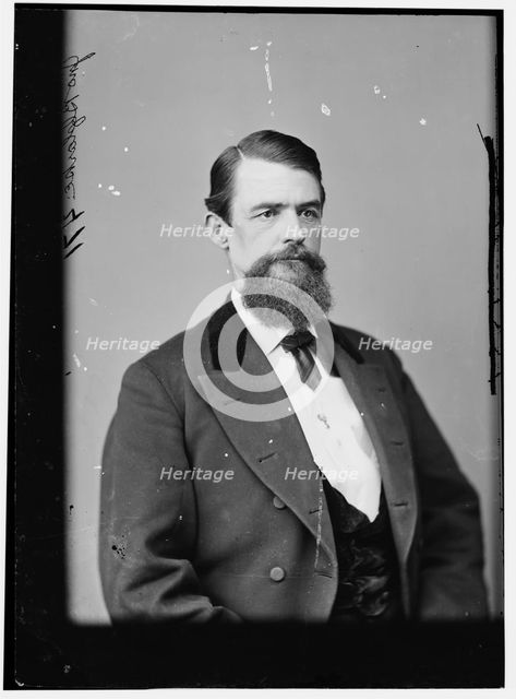 John Bullock Clark of Missouri, between 1870 and 1880. Creator: Unknown.