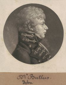 John Bullus, 1807. Creator: Charles Balthazar Julien Févret de Saint-Mémin
