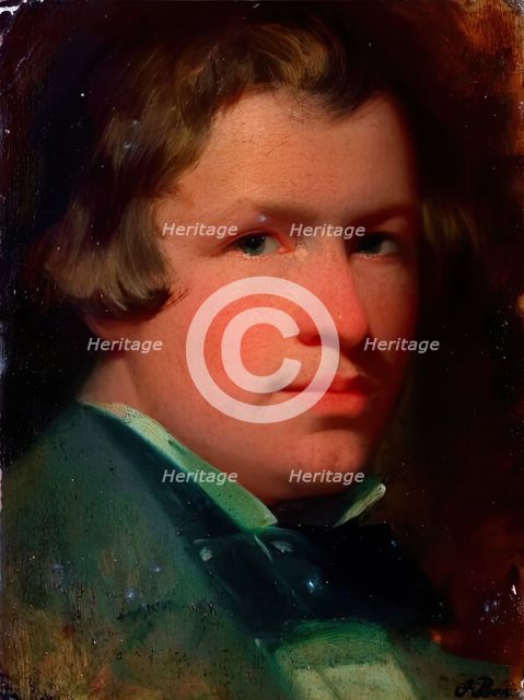 John Burr, Self Portrait. Creator: John Burr.