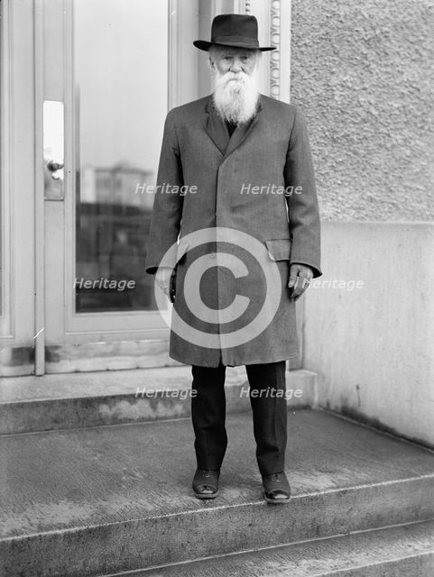 John Burroughs, Famous Naturalist, 1913. Burrows I.E. Creator: Unknown.