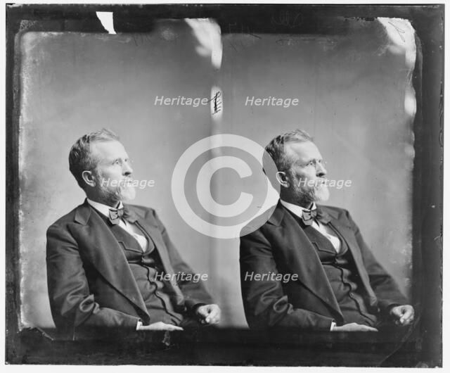 John C. Bagby of Illinois, 1865-1880.  Creator: Unknown.