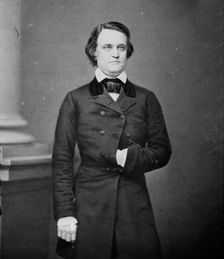 John Cabell Breckinridge of Kentucky, between 1855 and 1865. Creator: Unknown