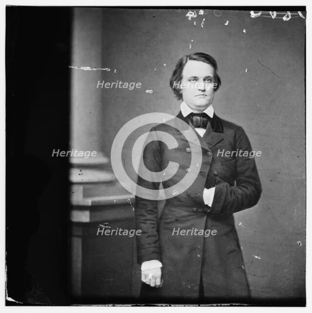 John Cabell Breckinridge of Kentucky, between 1855 and 1865. Creator: Unknown.
