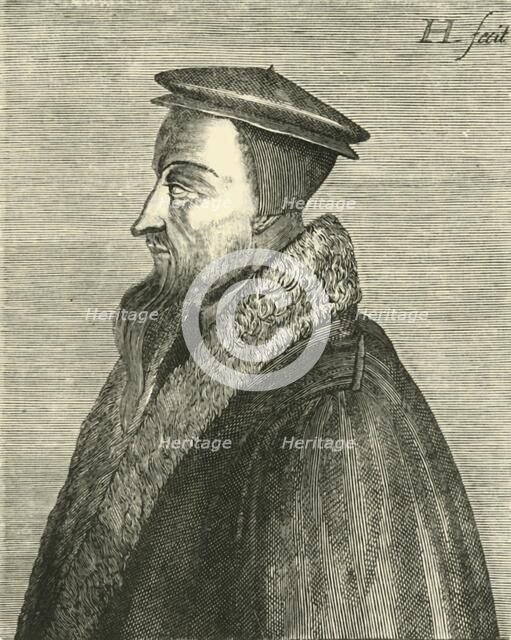 'John Calvin', c1540-1560, (1890).   Creator: Unknown.