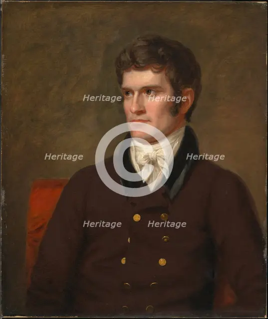 John Caldwell Calhoun, c. 1822. Creator: Charles Bird King.