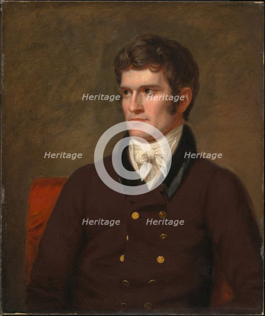 John Caldwell Calhoun, c. 1822. Creator: Charles Bird King.