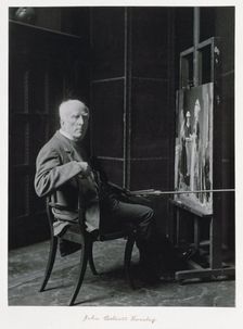 John Callcott Horsley, RA, c1889-1891. Creator: Ralph W Robinson