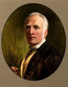 John Callcott Horsley, Self Portrait, 1882. Creator: John Callcott Horsley