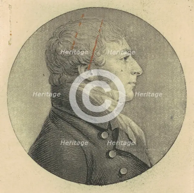 John Carlyle Herbert, 1807. Creator: Charles Balthazar Julien Févret de Saint-Mémin.