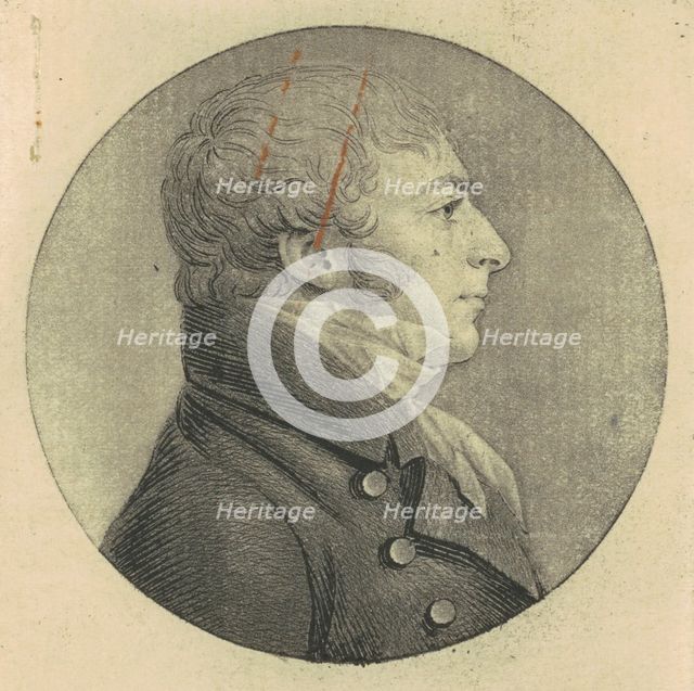John Carlyle Herbert, 1807. Creator: Charles Balthazar Julien Févret de Saint-Mémin.