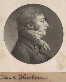 John Carlyle Herbert, 1807. Creator: Charles Balthazar Julien Févret de Saint-Mémin