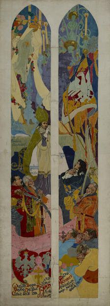 John Casimir's Oath, between 1892-1894. Creator: Stanislaw Wyspianski