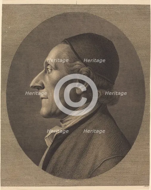 John Caspar Lavater, 1787/1801. Creator: William Blake.