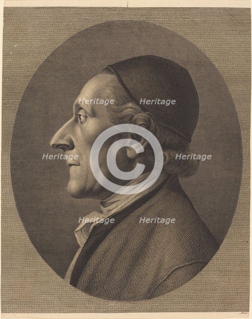 John Caspar Lavater, 1787/1801. Creator: William Blake.