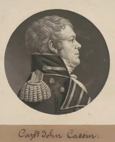 John Cassin, 1806. Creator: Charles Balthazar Julien Févret de Saint-Mémin