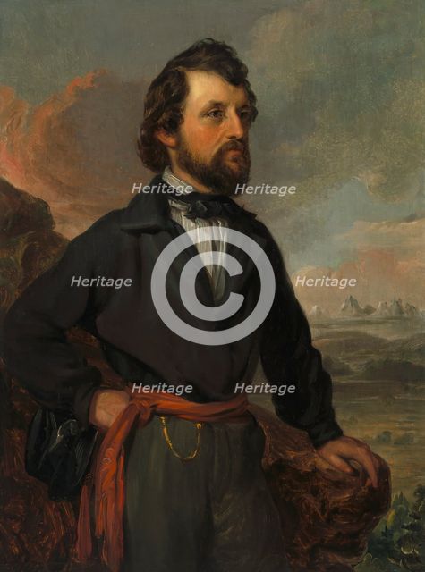 John Charles Frémont, 19th century. Creator: William Smith Jewett.