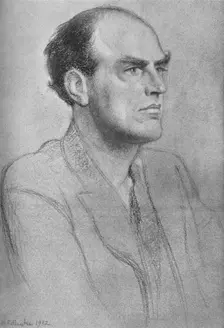 John Charles Walsham Reith, 1st Baron Reith (1889-1971), 1933. Artist: William Rothenstein