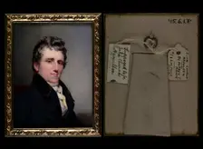 John Church Hamilton, ca. 1840. Creator: Alfred Thomas Agate