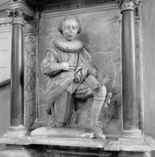 John Cookin memorial, St Mark's Church, College Green, Bristol, 1945. Artist: Eric de Maré